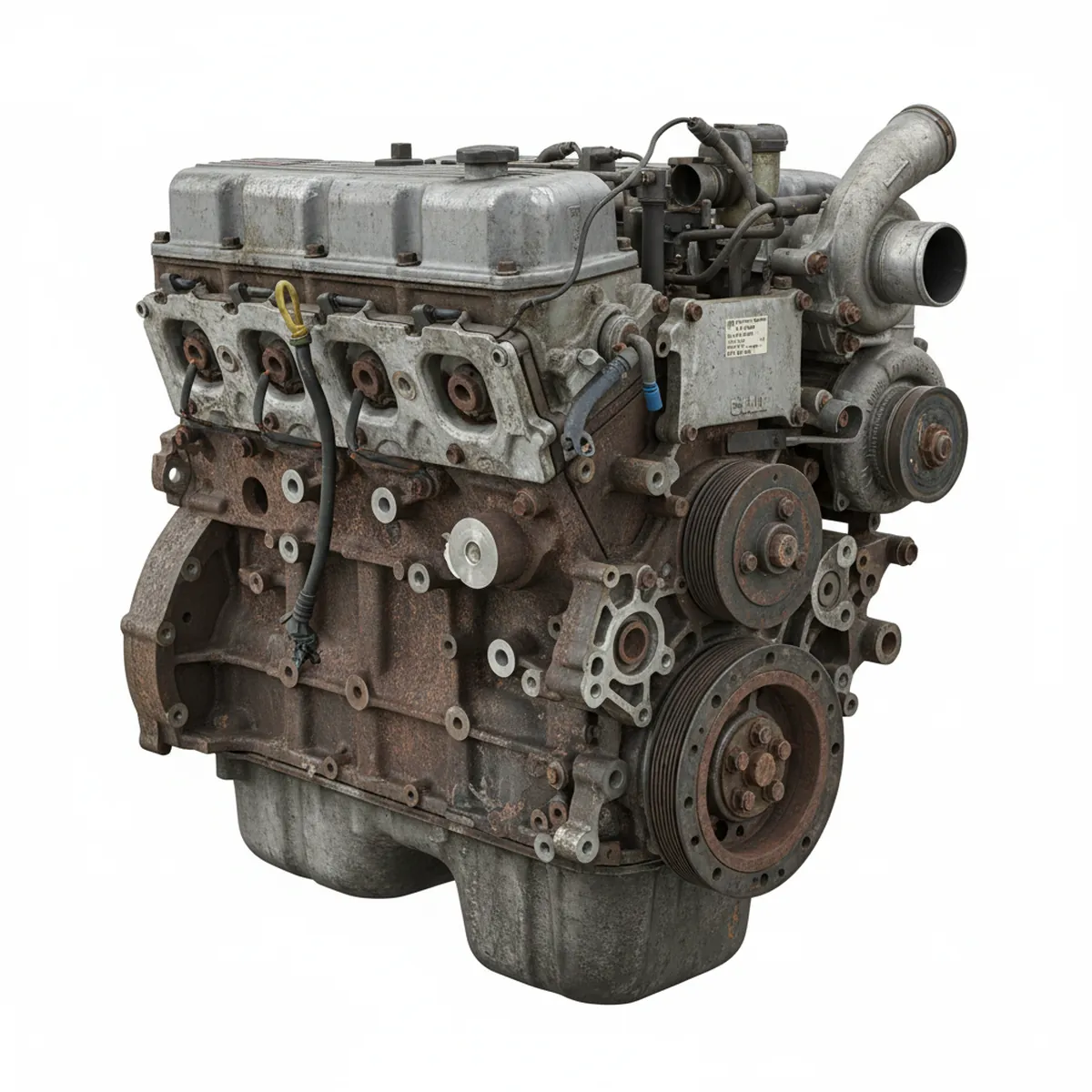 Moteur Ford Excursion 6.0L (VIN P, 8th digit, diesel), low emissions, ID WG-042-EE Essence 2003 OEM