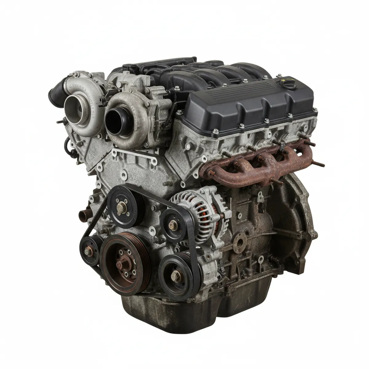 Moteur Ford Flex (3.5L), VIN 8 (8th digit), oil cooler (tow package) Essence 2019 OEM