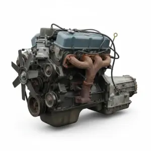 Moteur Ford Van E350 4.9L (VIN Y, 8th digit), E4OD transmission, AIR in manifold Essence 1992 OEM