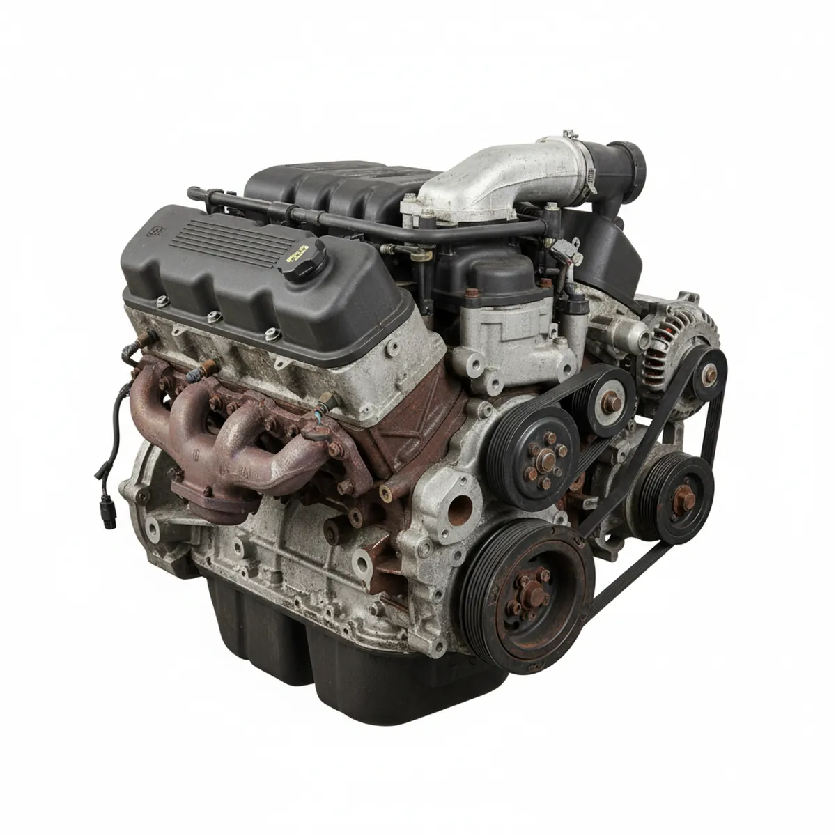 Moteur GMC Truck-Sierra Denali 3500 (6.6L), gasoline (VIN 7, 8th digit, opt L8T) Essence 2020 OEM