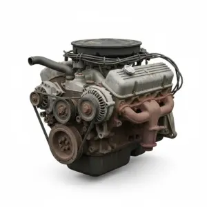 Moteur GMC Van 2500 8-350 (5.7L, VIN K, 8th digit), gasoline Essence 1992 OEM