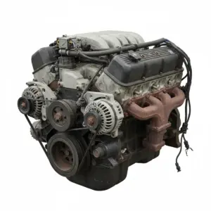 Moteur GMC Van Savana 1500 5.7L (VIN R, 8th digit), gasoline Essence 1998 OEM
