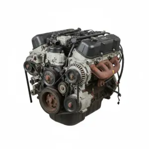 Moteur GMC Van Savana 2500 4.3L (VIN W, 8th digit, 6-262), ID ABA (standard bell housing bolts) Essence 1999 OEM