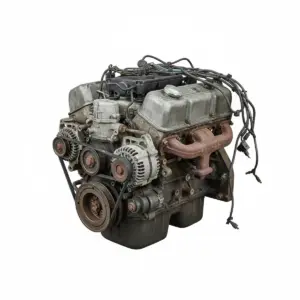 Moteur GMC Van Savana 2500 4.3L (VIN W, 8th digit, 6-262), ID UBC (metric bell housing bolts) Essence 1999 OEM