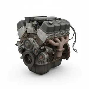 Moteur GMC Van Savana 3500 6.0L (VIN U, 8th digit), gasoline Essence 2004 OEM