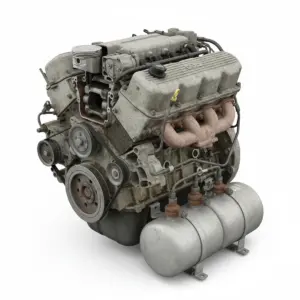 Moteur GMC Van Savana 3500 6.0L, VIN B (8th digit, opt LC8), LPG, (Cutaway), 4 tank system (opt UFP) Essence 2012 OEM