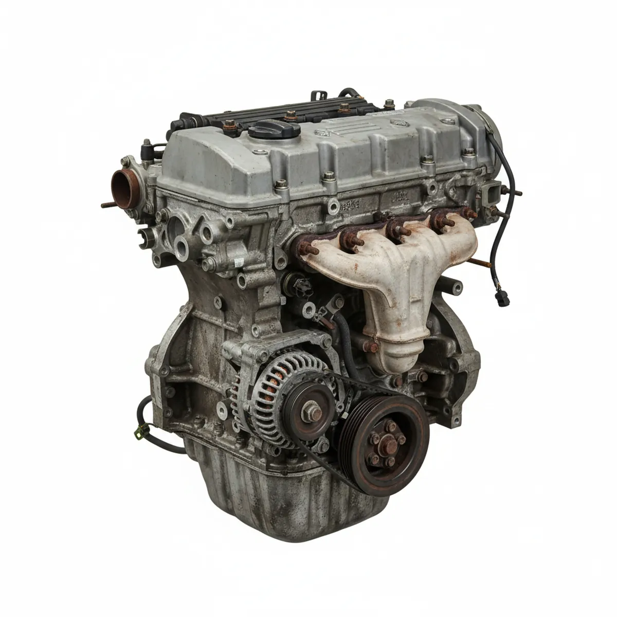 Moteur Honda Civic gasoline, 1.7L, Base, Sdn (VIN 1, 6th digit, EGR, SOHC) Essence 2004 OEM
