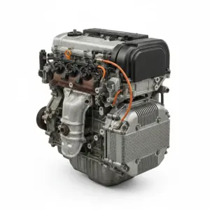 Moteur Honda Insight (1.3L, VIN 2, 6th digit, hybrid), gasoline, Federal emissions Essence 2012 OEM