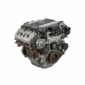 Moteur Infiniti Q50 3.5L (VIN A, 4th digit, VQ35HR), gasoline, RWD, Premium, thru 2/14 Essence 2014 OEM