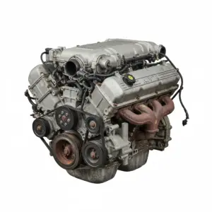 Moteur Jaguar Vanden Plas (4.0L), supercharged option, (VIN B, 8th digit), thru engine ID 0108122359 Essence 2001 OEM