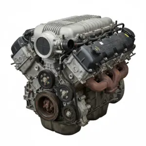 Moteur Jaguar XJ Series 5.0L (supercharged), VIN K (8th digit) Essence 2014 OEM