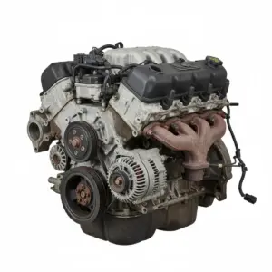 Moteur Jeep Grand Cherokee 4.7L (8-287), standard (VIN N, 8th digit), 16 tooth crankshaft tone wheel (3 plug engine control, aka Current Generation engine control) Essence 2003 OEM