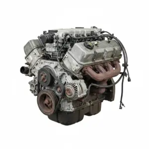 Moteur Jeep Grand Cherokee 4.7L (8-287), standard (VIN N, 8th digit), 32 tooth crank sensor tone wheel (4 plug engine controller, aka Next Generation engine controller) Essence 2004 OEM