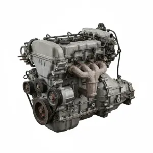 Moteur Mazda 626 4-122 (2.0L), VIN C (8th digit), Federal emissions, AT Essence 2000 OEM