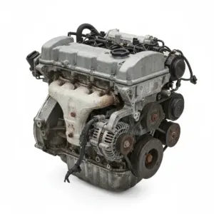 Moteur Mazda 626 4-122 (2.0L), VIN E (8th digit), Federal emissions, AT Essence 2002 OEM