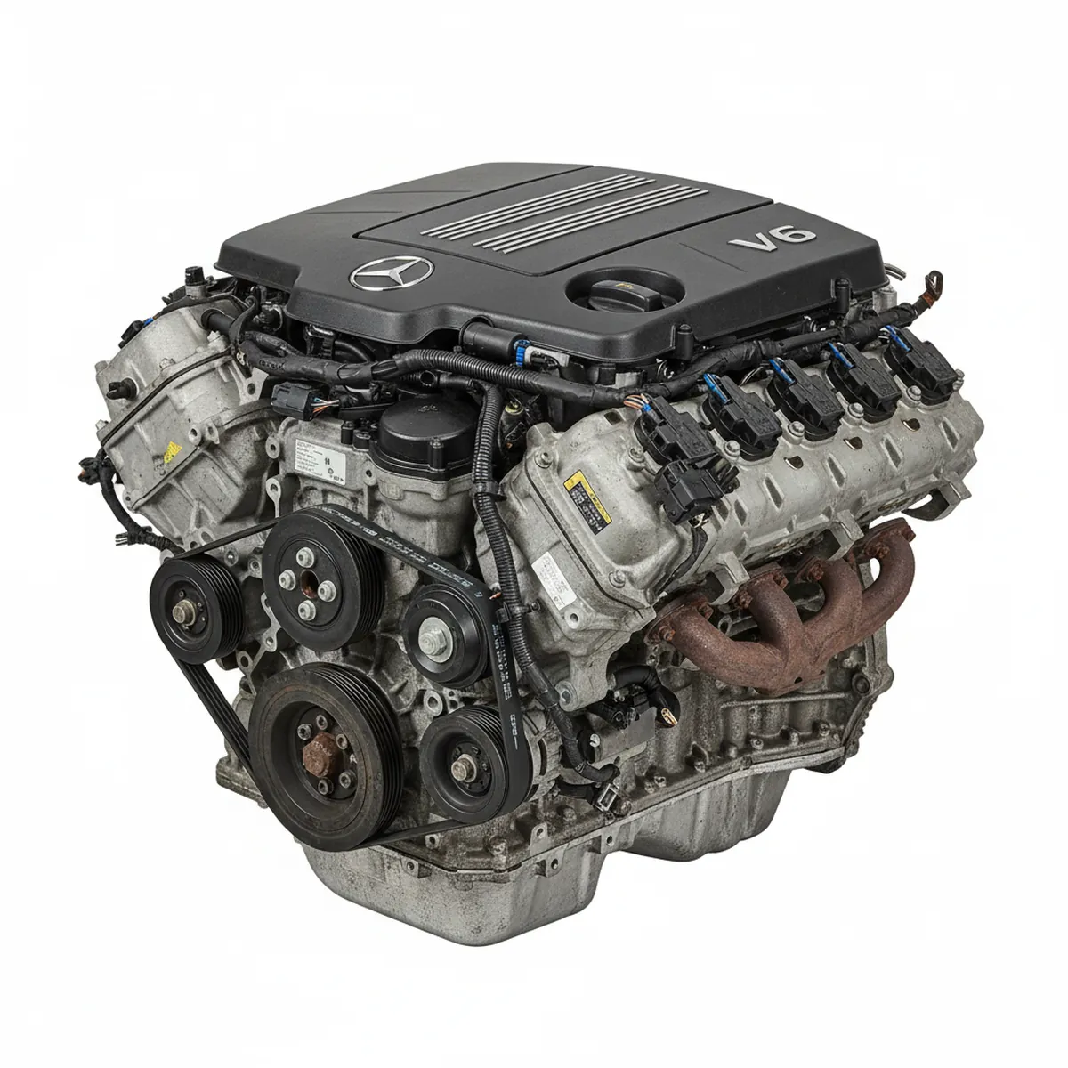 Moteur MercedesBenz E Class 207 Type, Conv, E350 (3.5L, VIN 5K, 6th and 7th digits), flex fuel vehicle (E85) Essence 2014 OEM