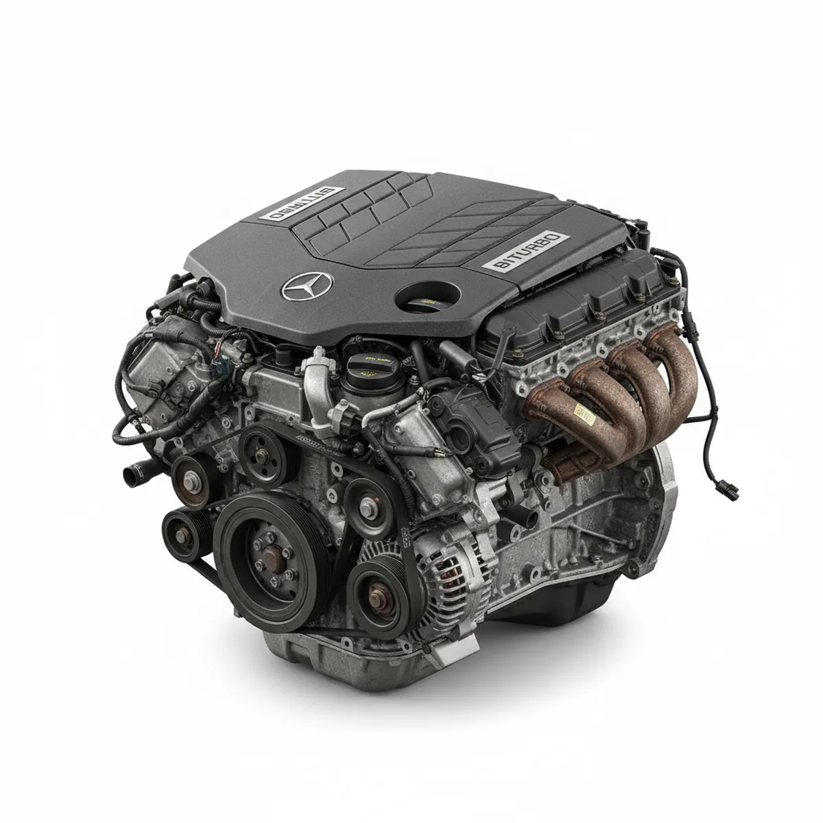 Moteur MercedesBenz E Class 207 Type (Coupe and Convertible), E400 (3.0L, VIN 6, 6th digit), Convertible (RWD) Essence 2017 OEM