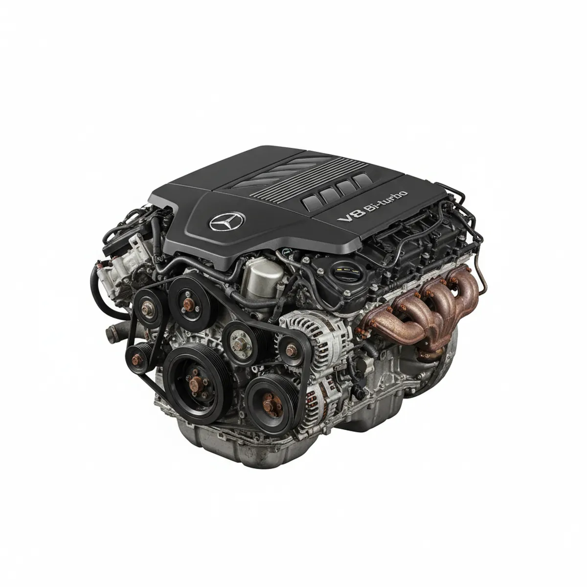 Moteur Mercedes-Benz S Class 222 Type (S models, sedan), S560 (4.0L), AWD (VIN G, 7th digit) Essence 2020 OEM