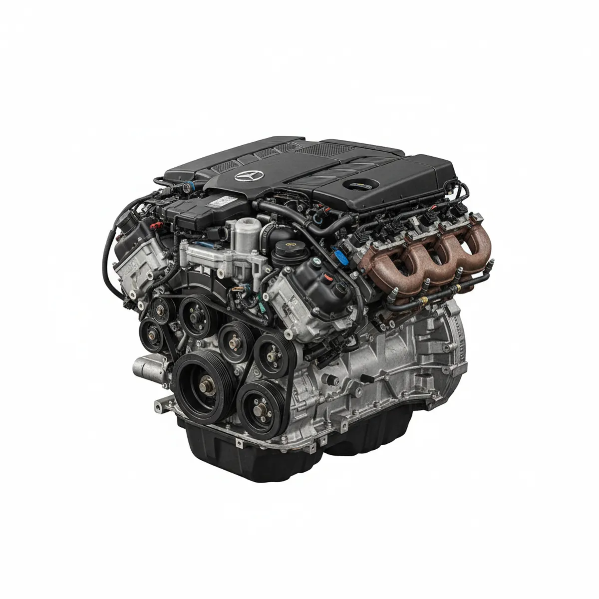 Moteur Mercedes-Benz S Class 222 Type (S models, sedan), S560 Maybach (4.0L, VIN G, 7th digit) Essence 2020 OEM