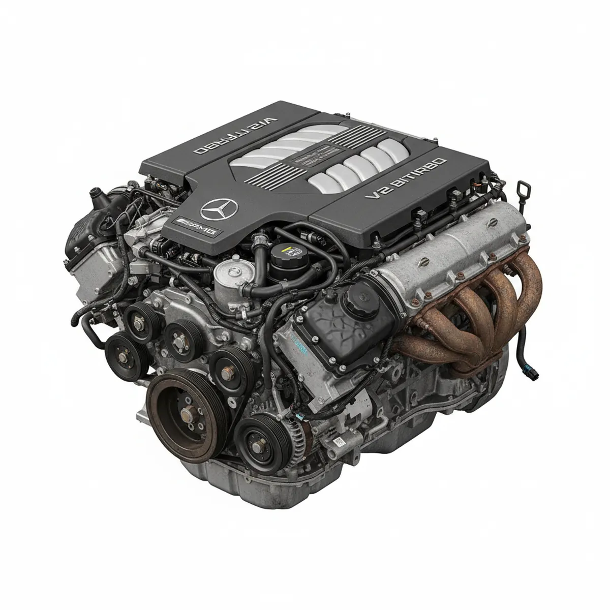 Moteur Mercedes-Benz S Class 222 Type (S models, sedan), S65 (6.0L, VIN K, 7th digit) Essence 2020 OEM