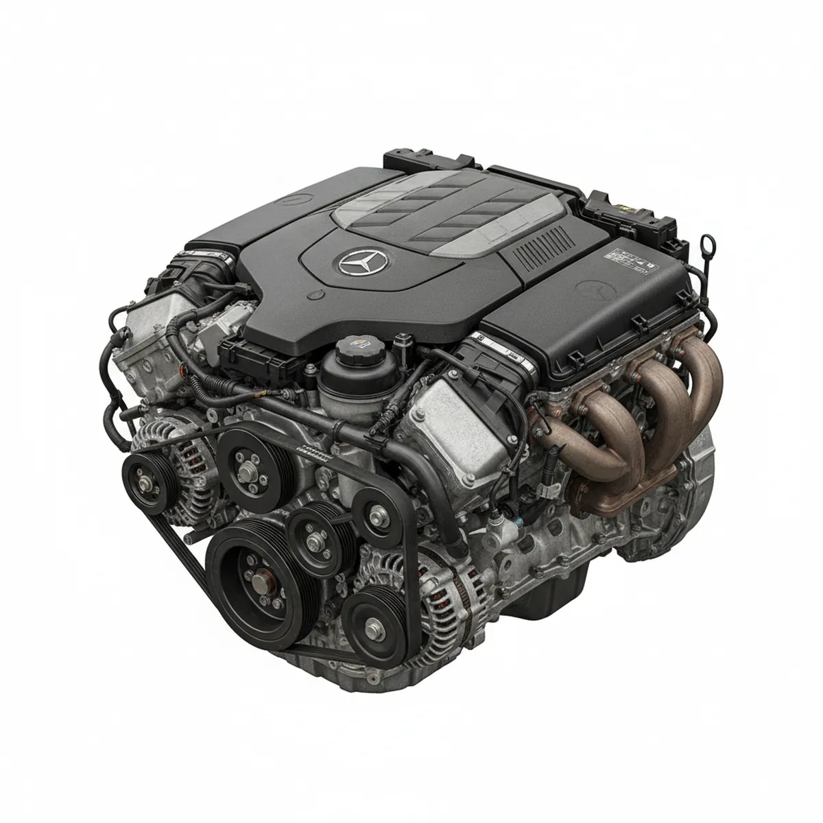 Moteur Mercedes-Benz SL Class 222 Type (S models, sedan), S560 (4.0L), RWD (VIN D, 7th digit) Essence 2020 OEM