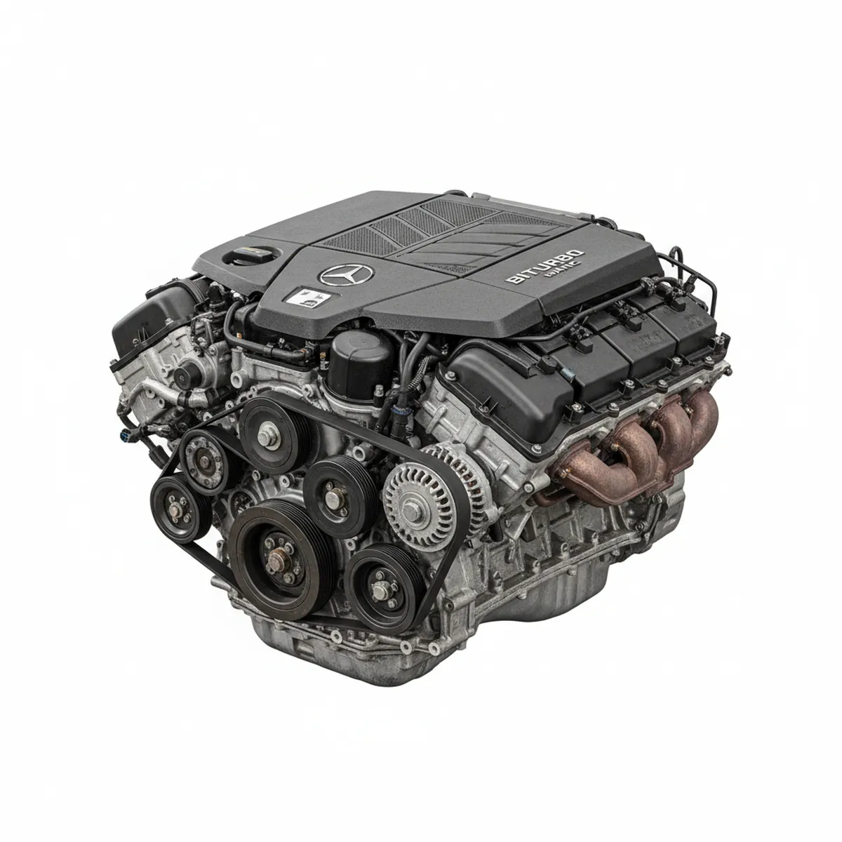 Moteur Mercedes-Benz SL Class 222 Type (S models, sedan), S560 Maybach (4.0L, VIN G, 7th digit) Essence 2020 OEM