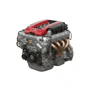 Moteur Nissan GTR (3.8L, VIN A, 4th digit, VR38DETT), Nismo, from 10/1/14 Essence 2015 OEM