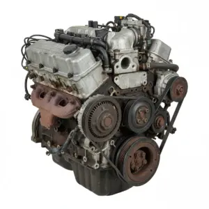 Moteur Oldsmobile Cutlass 6-191 (3.1L, VIN M, 8th digit), upper-center AC mounting on block is not drilled and tapped Essence 1994 OEM