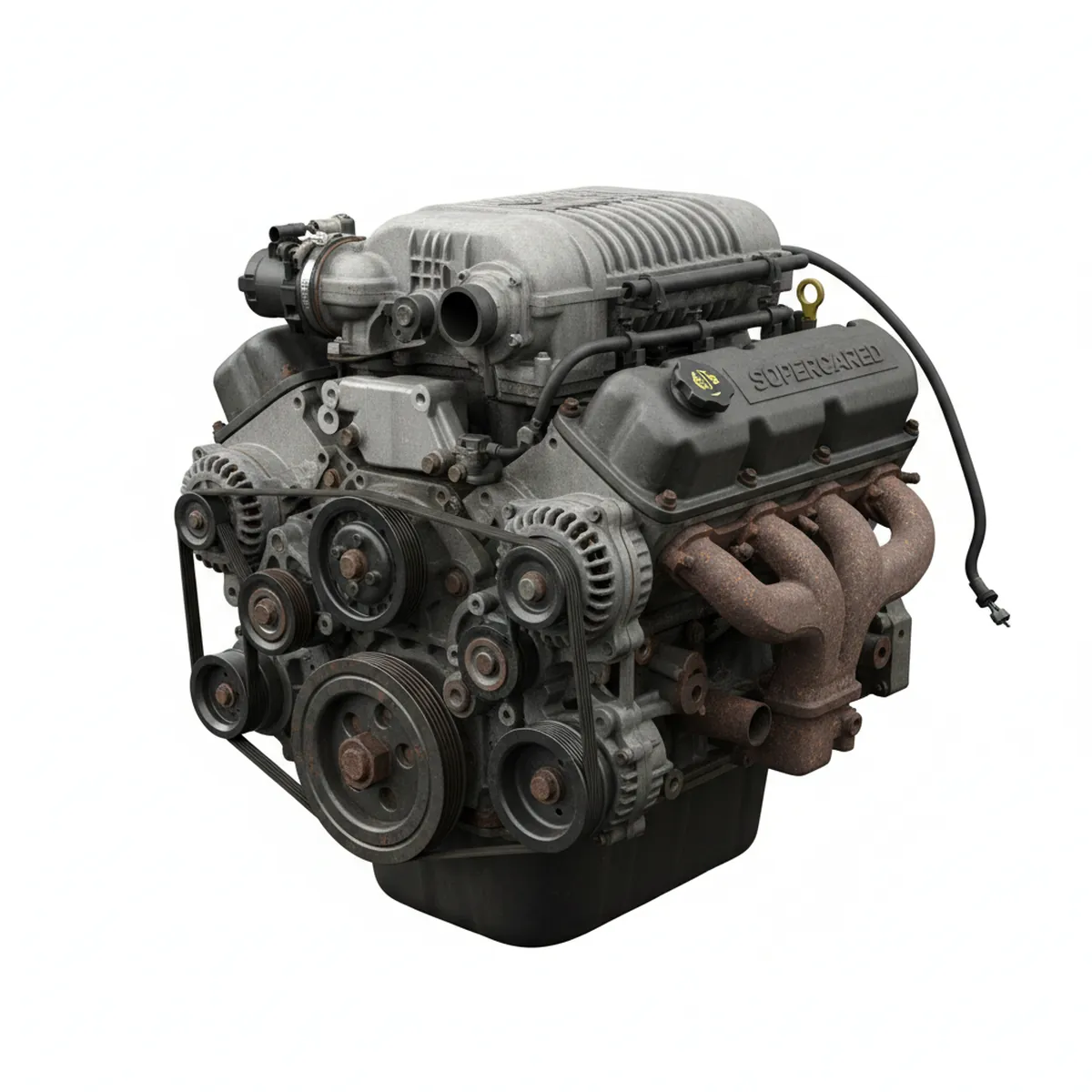 Moteur Pontiac Grand Prix 6-231 (3.8L), supercharged option (VIN 1, 8th digit) Essence 1998 OEM