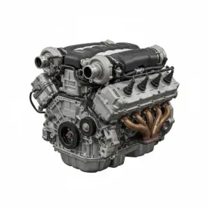 Moteur Porsche Cayenne gasoline, 4.8L, turbo (engine), (VIN C, 5th digit) Essence 2013 OEM