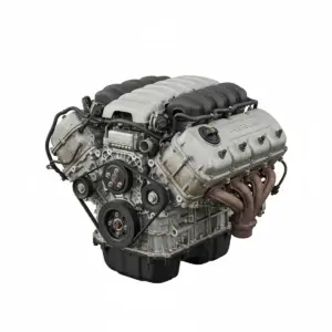 Moteur Porsche Cayenne gasoline, 4.8L, w/o turbo; VIN B (5th digit) Essence 2014 OEM