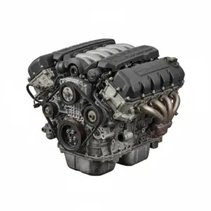 Moteur Porsche Cayenne gasoline, 4.8L, w/o turbo; VIN D (5th digit) Essence 2014 OEM