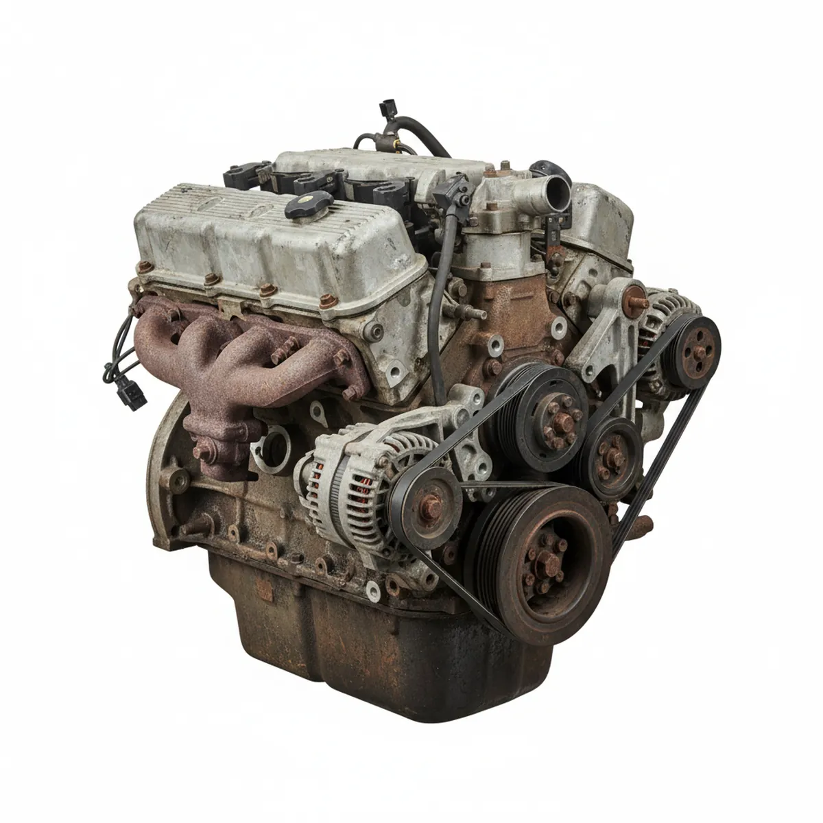 Moteur Ram Truck 1500 Series 5.2L (8-318, VIN T or Y, 8th digit), w/o EGR valve hole Essence 1994 OEM