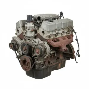 Moteur Ram Truck 1500 Series 5.2L (8-318, VIN Y, 8th digit), EGR valve hole Essence 1996 OEM