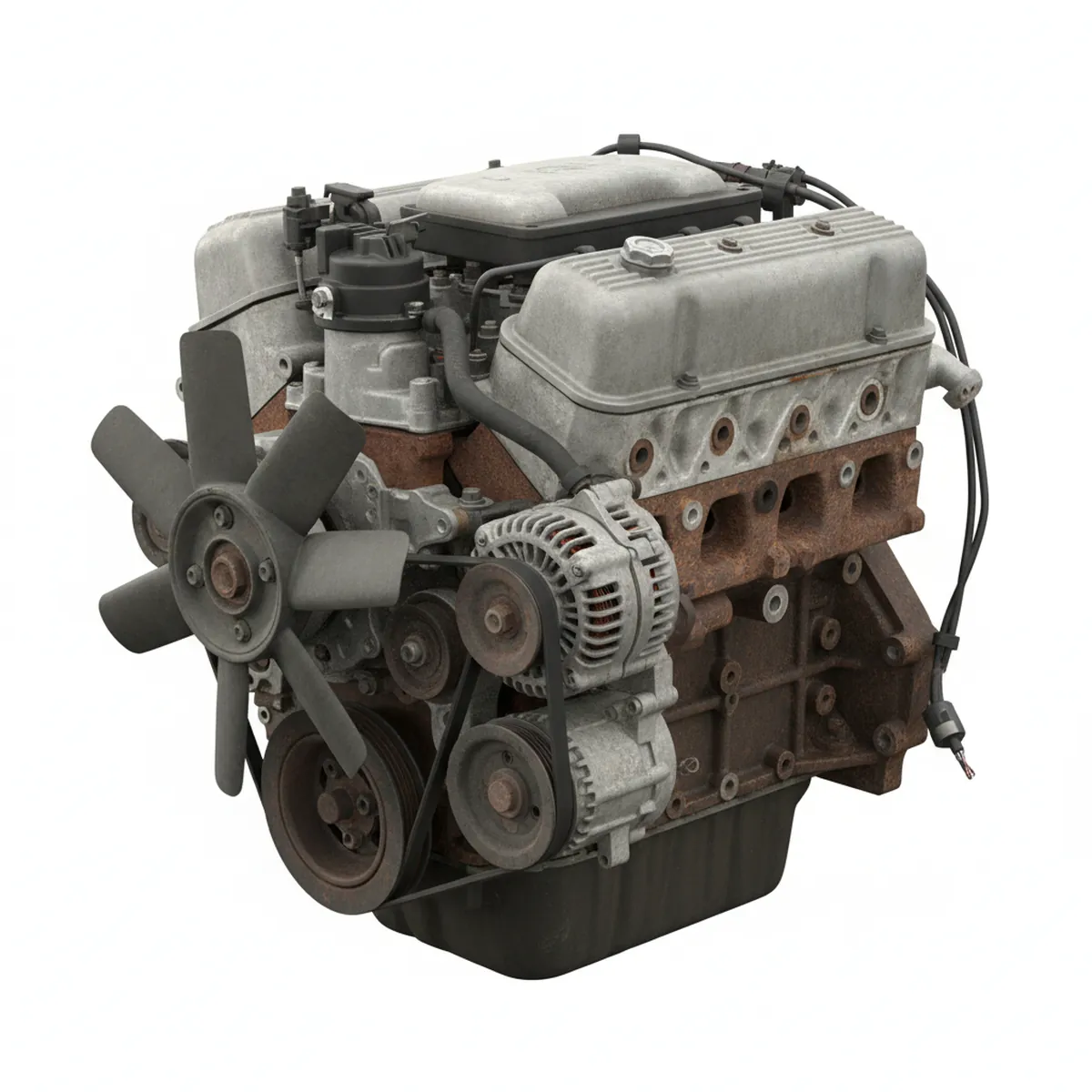 Moteur Ram Truck 1500 Series 3.9L (6-239, VIN X, 8th digit) Essence 1998 OEM