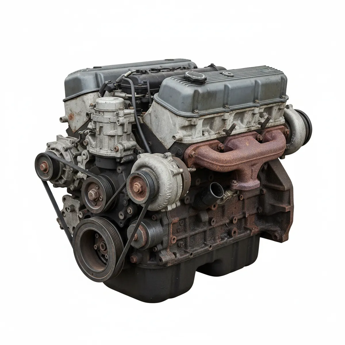 Moteur Ram Truck 2500 Series 6-360 (5.9L, diesel), VIN 6 (8th digit, 24 valve, 1 piece valve cover) Diesel 1998 OEM