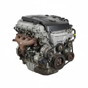 Moteur Toyota Highlander gasoline, 3.5L (VIN S, 5th digit, 2GRFE engine, 6 cylinder), oil cooler Essence 2009 OEM