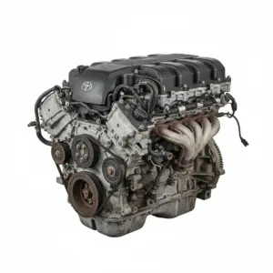 Moteur Toyota Land Cruiser (5.7L, VIN Y, 5th digit, 3URFE engine, 8 cylinder), from 11/09 Essence 2010 OEM