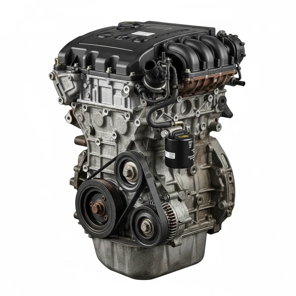 Moteur Volkswagen Jetta 2.5L, VIN P (5th digit), (engine ID CBUA), sensor in the block (above the filter) Essence 2014 OEM