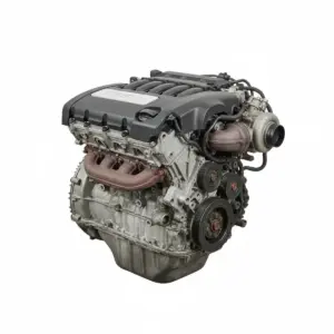 Moteur Audi A4 2.0L (VIN F, 5th digit, turbo), (engine ID BPG or BWT), AT, CVT Essence 2007 OEM