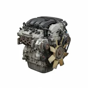 Moteur Cadillac SRX 4.6L (VIN A, 8th digit, opt LH2), belt driven cooling fan Essence 2007 OEM