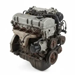 Moteur Ford Escort (2.0L), VIN P (8th digit, SOHC), Federal emissions, upper intake manifold ID F8CE-CA Essence 1998 OEM