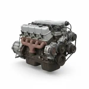 Moteur Ford Van E250 4.9L (VIN Y, 8th digit), E4OD transmission, AIR in head Essence 1993 OEM