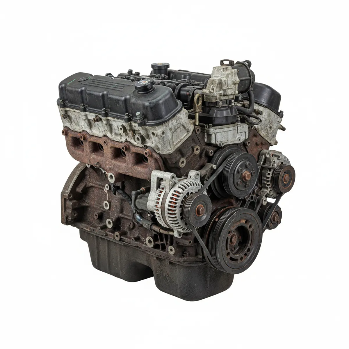 Moteur Ford Van E450 Super Duty 7.3L (VIN F, 8th digit, diesel), Federal emissions, exhaust pressure valve Diesel 1998 OEM