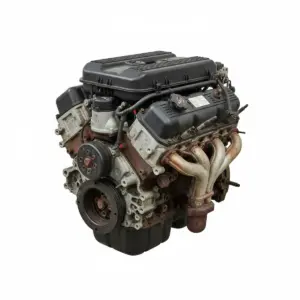 Moteur GMC Van Savana 3500 5.7L (VIN R, 8th digit, 8-350), CNG Essence 1998 OEM
