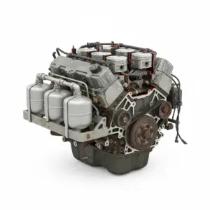 Moteur GMC Van Savana 3500 6.0L, VIN B (8th digit, opt LC8), LPG, (Cutaway), 3 tank system (opt UFM) Essence 2013 OEM