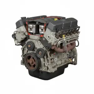 Moteur GMC Van Savana 3500 6.0L, LPG (VIN B, 8th digit, opt LC8), (Cutaway), 3 tank system (opt UFM) Essence 2015 OEM