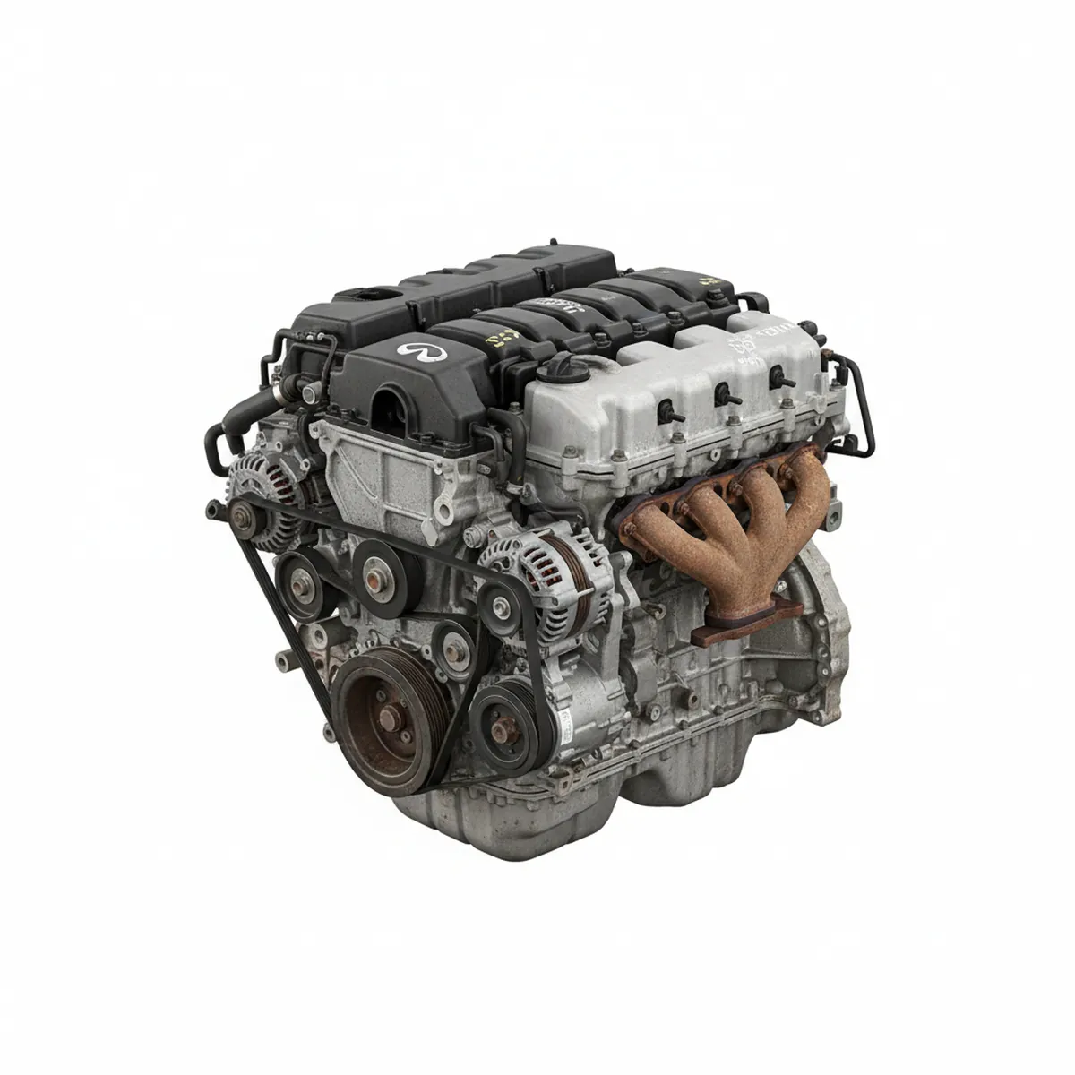 Moteur Infiniti Q50 3.5L (VIN A, 4th digit, VQ35HR), gasoline, RWD, Premium Essence 2015 OEM