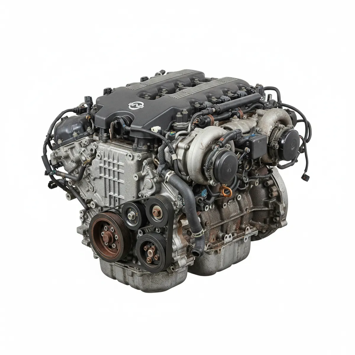 Moteur Infiniti Q50 3.0L, VIN E (4th digit, VR30DDTT), RWD (300HP) Essence 2016 OEM