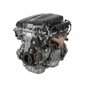 Moteur Toyota Highlander gasoline, 3.5L, VIN Z (5th digit, 2GRFKS engine, 6 cylinder), (oil cooler), w/o automatic engine stop and start Essence 2017 OEM